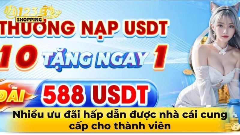 Nhiều ưu đãi hấp dẫn được nhà cái cung cấp cho thành viên